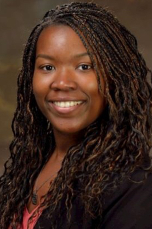 A portrait of faculty member Mallory Perry-Eaddy.