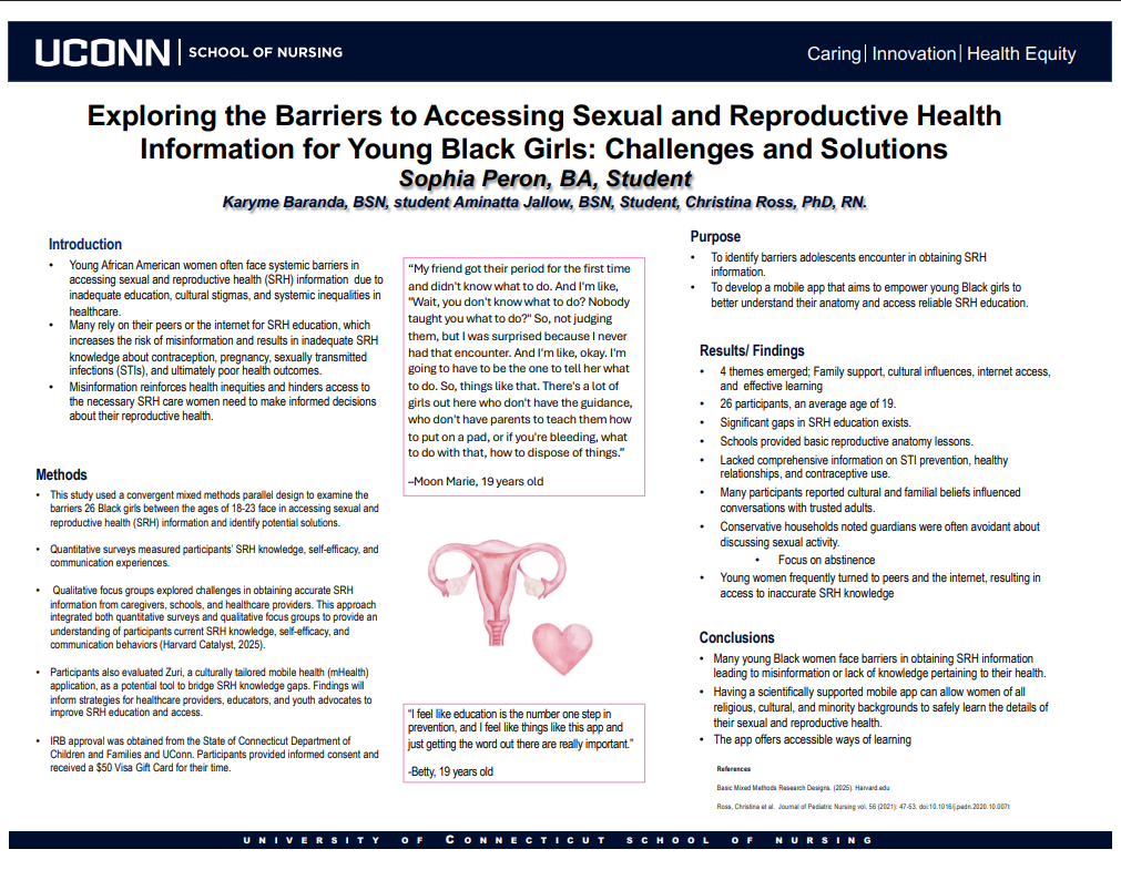 Exploring the Barriers to Accessing Sexual and Reproductive Health Information for Young Black Girls: Challenges and Solutions