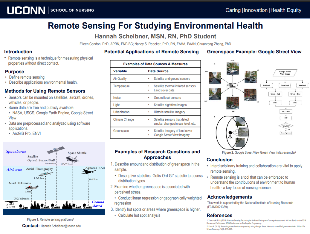 Remote Sensing for Studying Environmental Health  