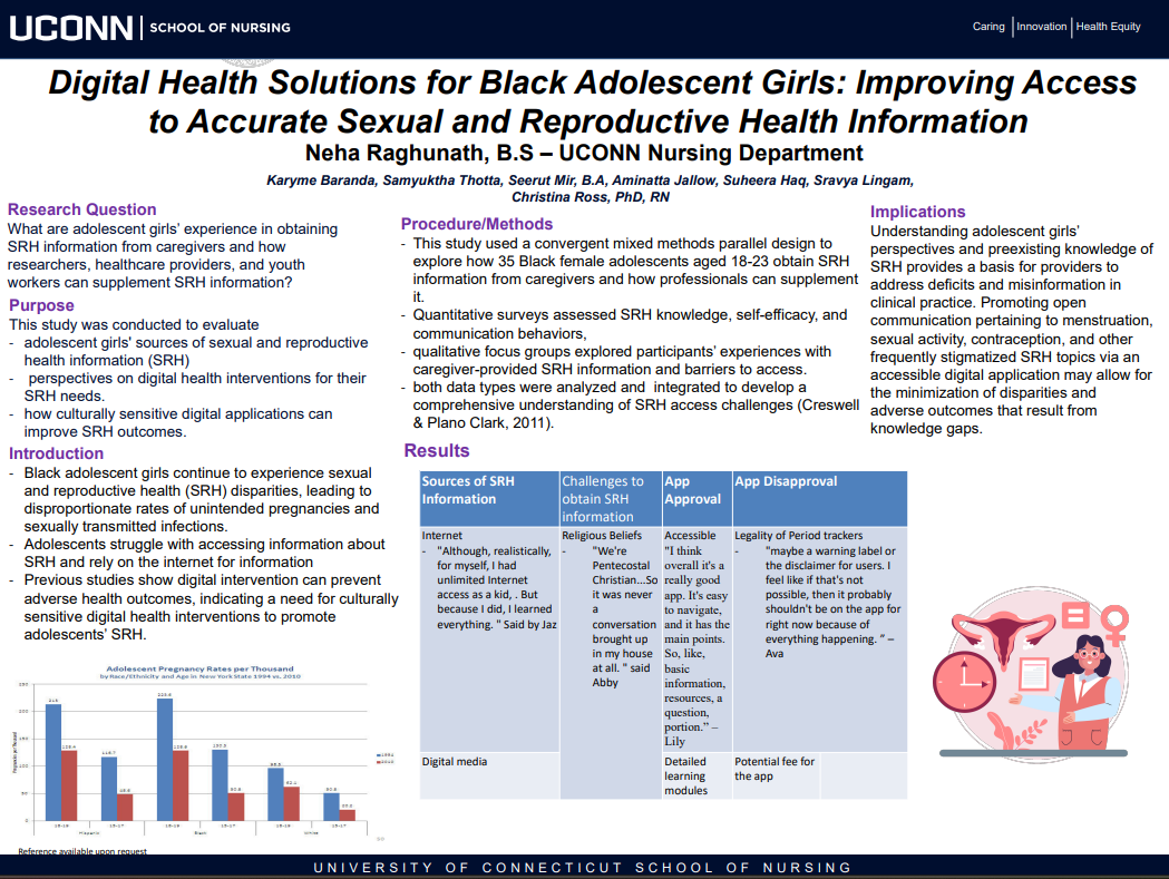 Digital Health Solutions for Black Adolescent Girls: Improving Access to Accurate Sexual and Reproductive Health Information