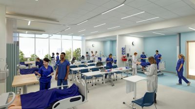Skills lab clay rendering 