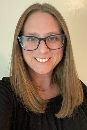 A portrait of Catie Grosso.