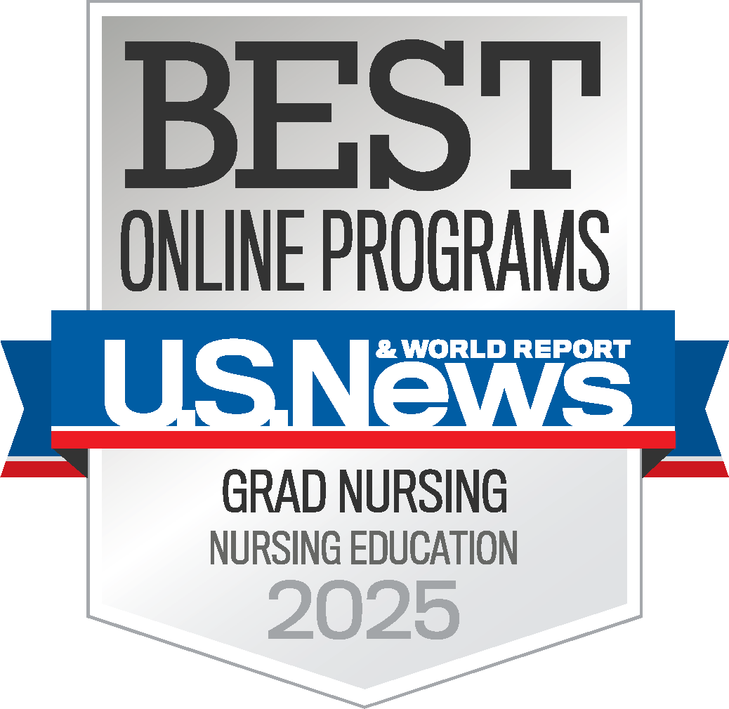 U.S. News & World Report Best Graduate Schools ranking badge, indicating UConn School of Nurse educator graduate programs' high quality.
